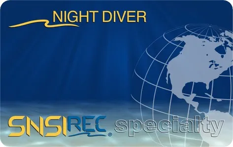 NIGHT &amp; LIMITED VISIBILITY DIVER